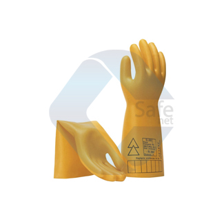 Electrical Rubber Hand Gloves